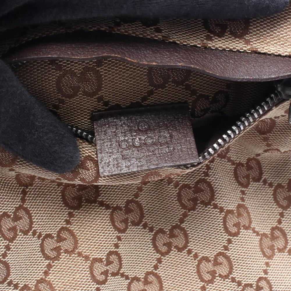 GUCCI Brown Leather Fanny Pack - Picture 4 of 9